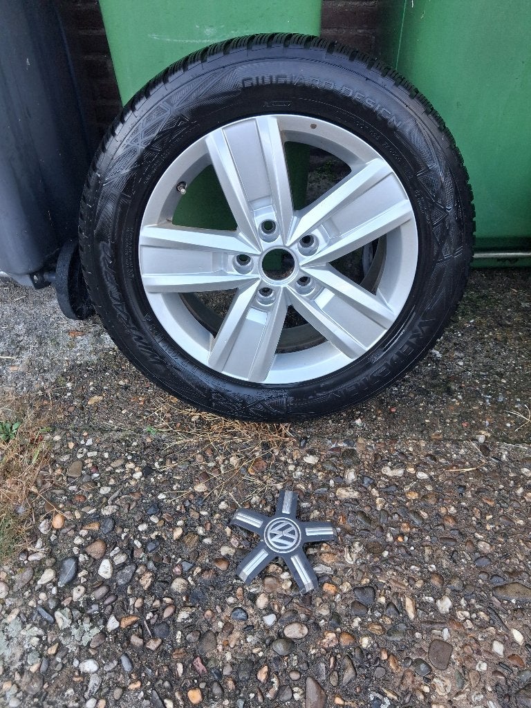 Volkswagen Transporter velgen Devonport + banden Vredestein, Ophalen, Banden en Velgen, 17 inch, Winterbanden