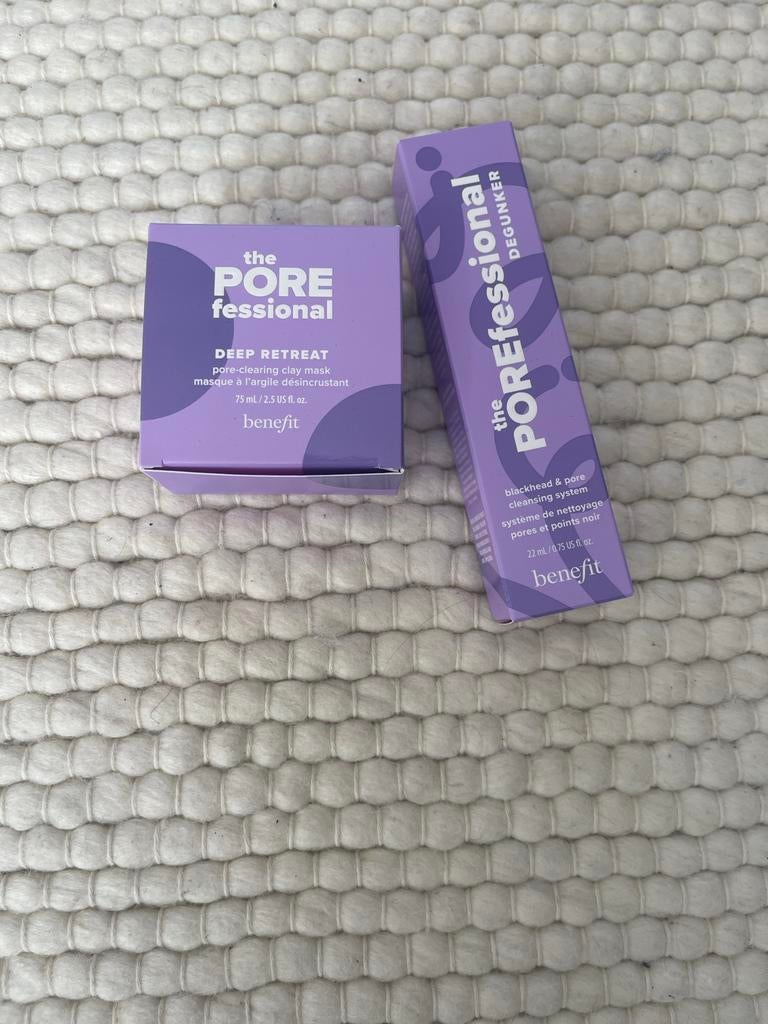 Benefit The POREfessional Deep Retreat & DEPUFFER, Ophalen of Verzenden, Nieuw, Gehele gezicht, Reiniging