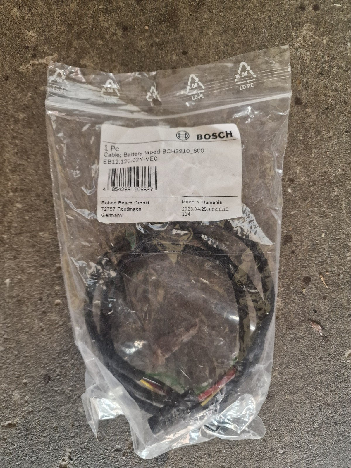 Nieuwe Bosch Smart System Accukabel (800 mm) – BCH3910, Ophalen of Verzenden, Nieuw