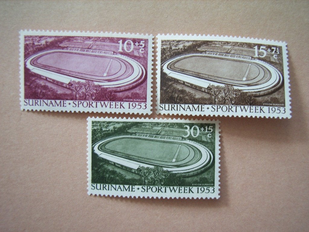 5   Suriname 309-311 Pf, Ophalen, Postfris