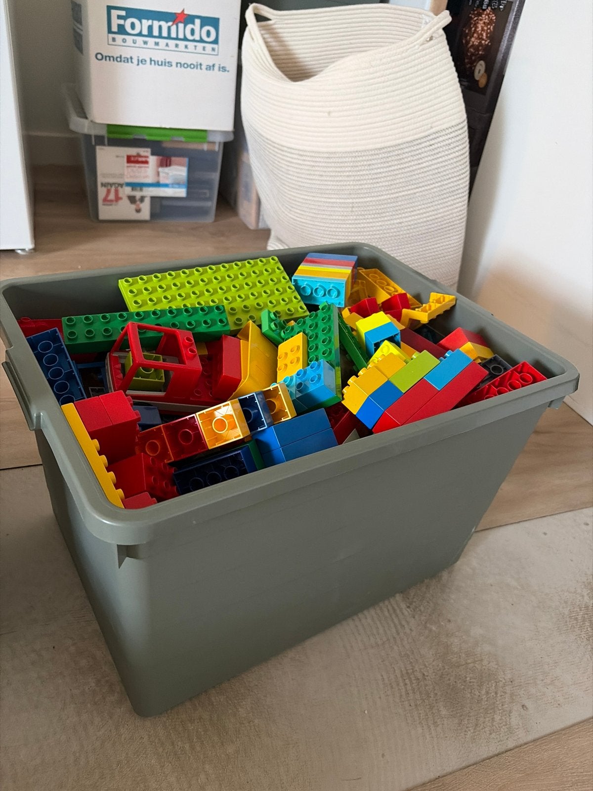 Grote verzameling Duplo blokken (exclusief bak), Gebruikt, Inclusief extra onderdelen, Ophalen of Verzenden, Duplo
