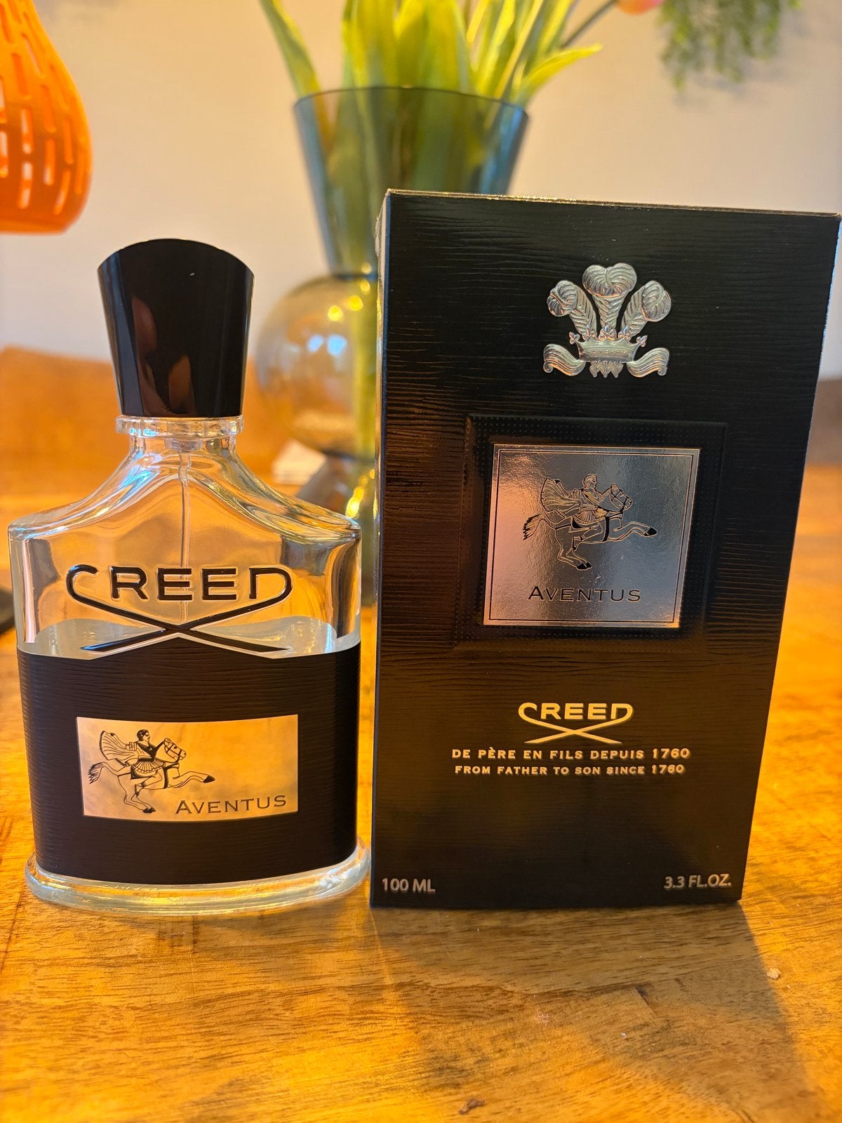 Creed Aventus Eau de Parfum 100ml ~ 50% vol, Ophalen of Verzenden, Gebruikt