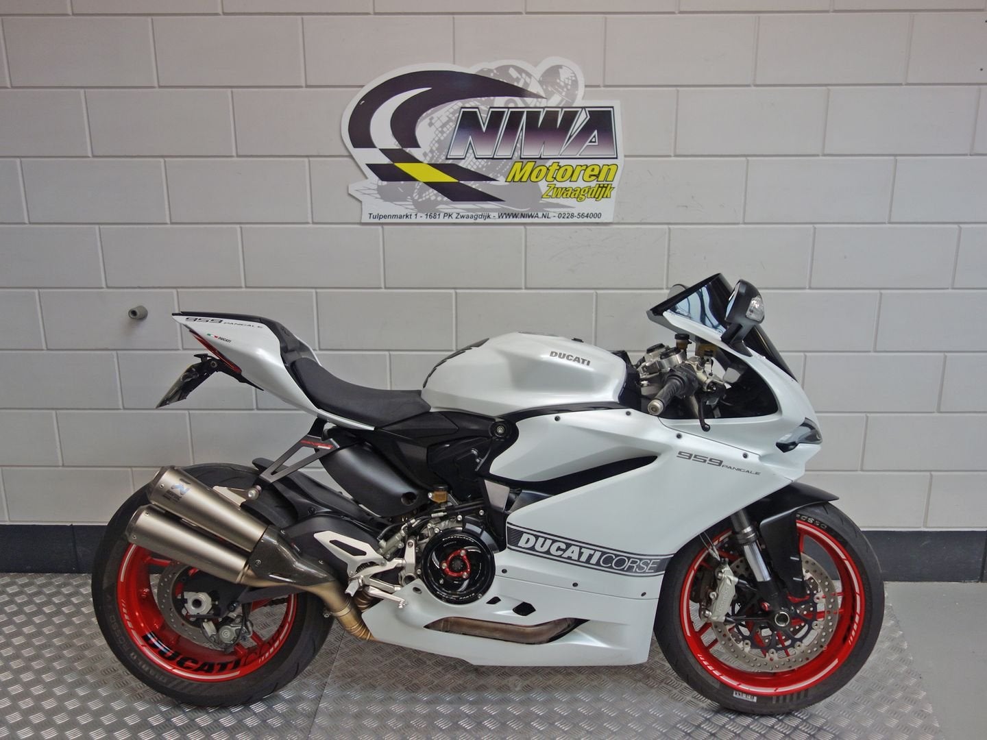 DUCATI 959 PANIGALE, DUCATI, 2 cilinders, Motorrijbewijs A, Bedrijf