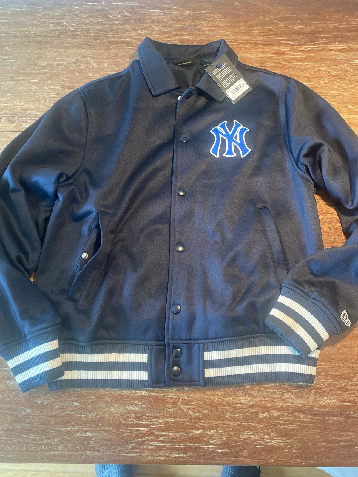 New Era New York Yankees Varsity Jacket - Maat M, Ophalen of Verzenden, Nieuw, Maat 48/50 (M), Blauw
