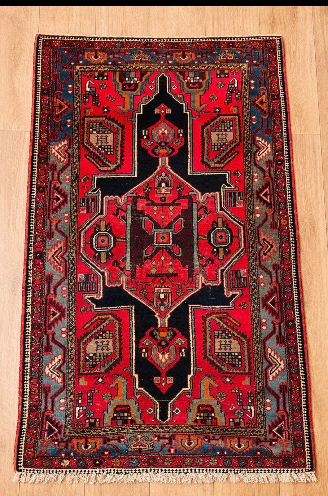 Prachtig Perzisch tapijt 1.25x2.00 - Gebruikt, goede staat, Ophalen, Gebruikt, 100 tot 150 cm, 150 tot 200 cm