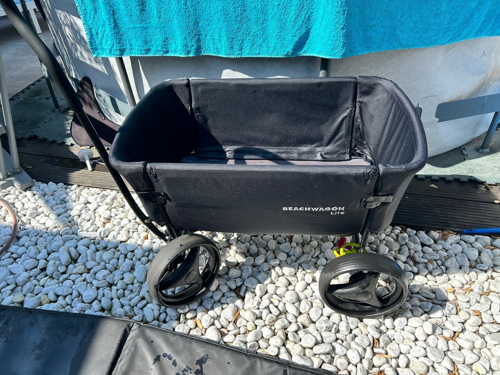 Opvouwbare Beachwagon Lite met huif, Caravans en Kamperen, Bolderkarren, Ophalen, Opvouwbaar, Gebruikt