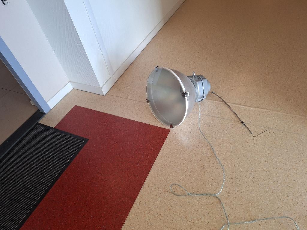 industriële lamp, Ophalen, Zo goed als nieuw, Glas, Modern