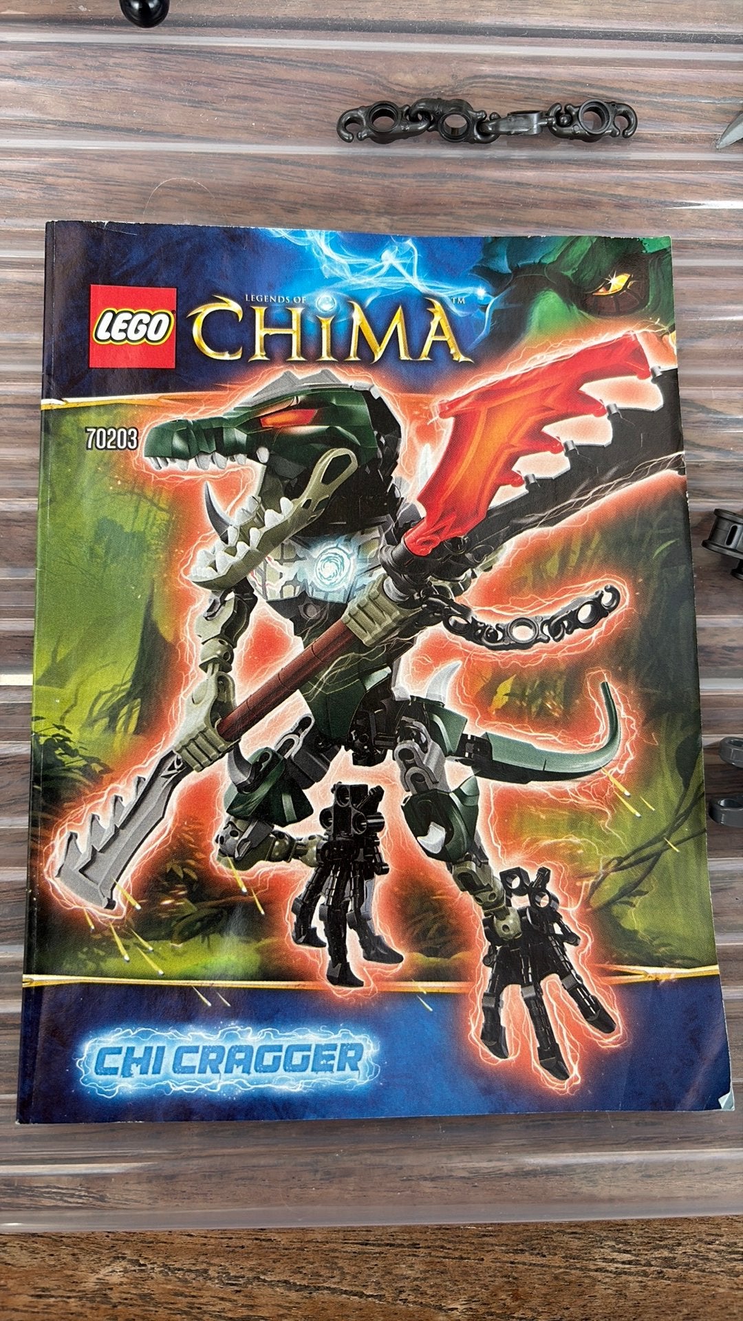 Lego Chima 70203 compleet met boekje, Ophalen of Verzenden, Zo goed als nieuw