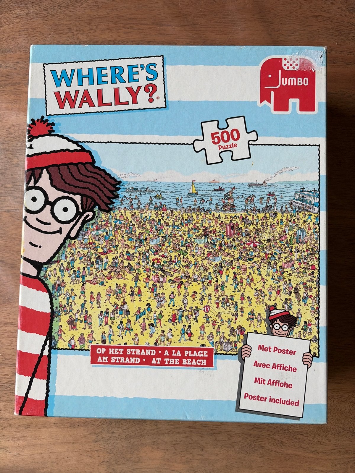 Waar is  Wally? Jumbo Legpuzzel - 500 stukjes, Ophalen of Verzenden, 500 t/m 1500 stukjes, Gebruikt, Legpuzzel