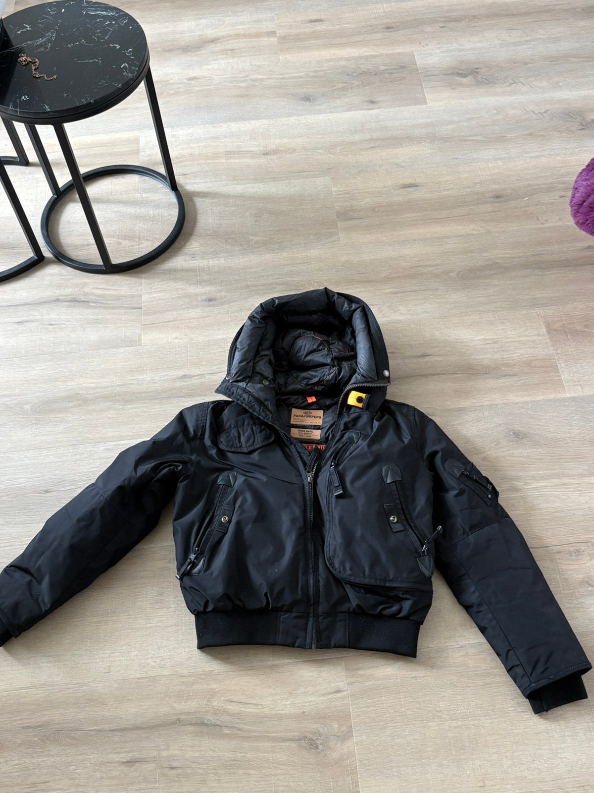 parajumper winterjas maat young small, Ophalen of Verzenden, Zo goed als nieuw, Maat 46 (S) of kleiner, Zwart