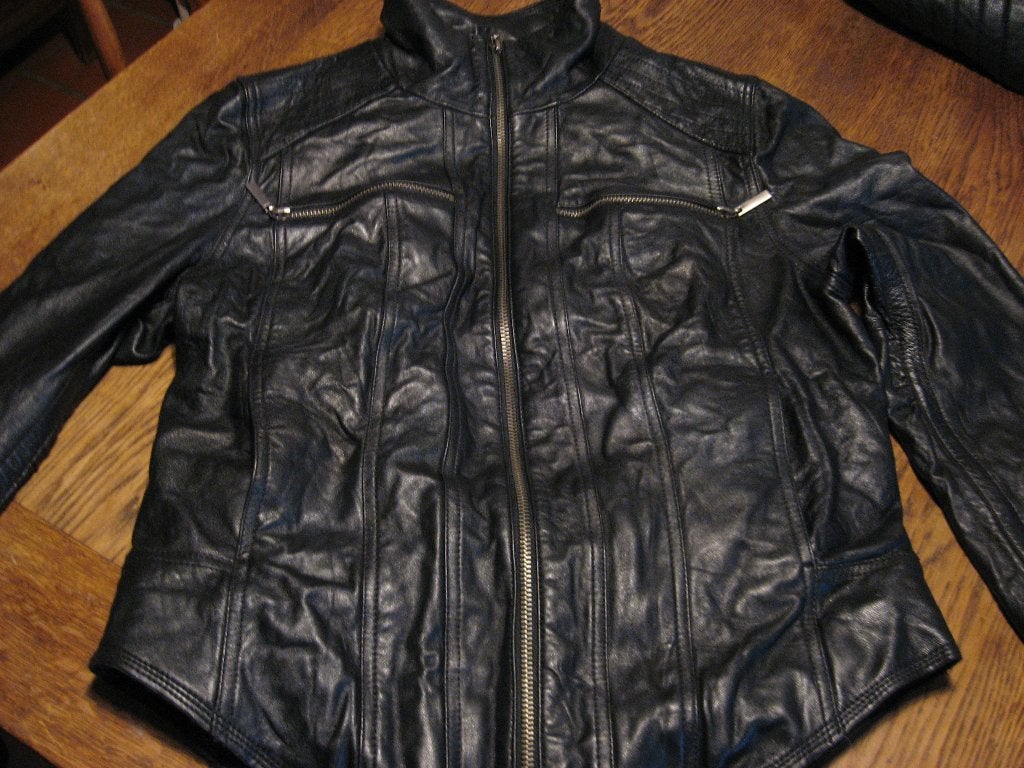 Biker jack zwart leder maat 38 sao paulo. Bekijk ook mijn an, Kleding | Dames, Jassen | Zomer, Ophalen of Verzenden, Gedragen