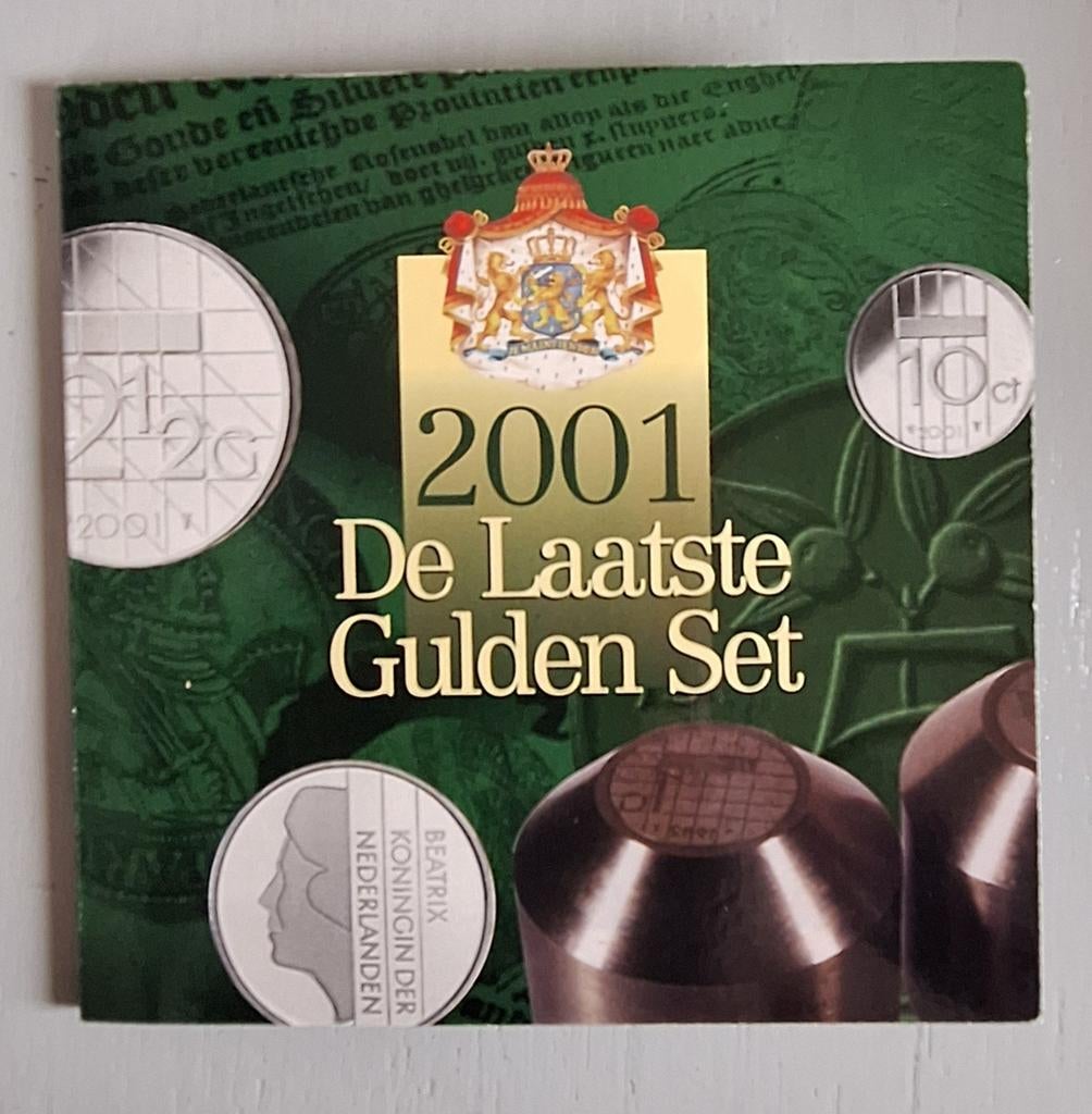 2001 De Laatste Gulden Set - Koningin Beatrix, Ophalen of Verzenden, Koningin Beatrix, Overige waardes, Setje