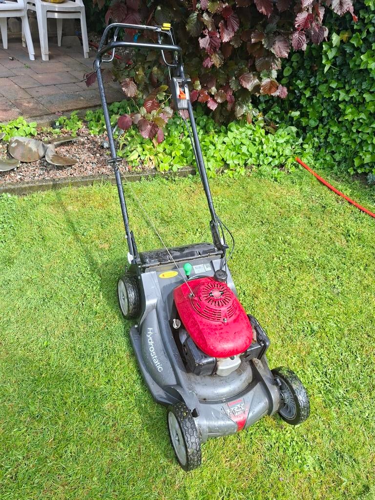Honda HRX 537 HZ Benzine Grasmaaier Hydrostatic, Tuin en Terras, Ophalen, Cirkelmaaier, Honda, Gebruikt