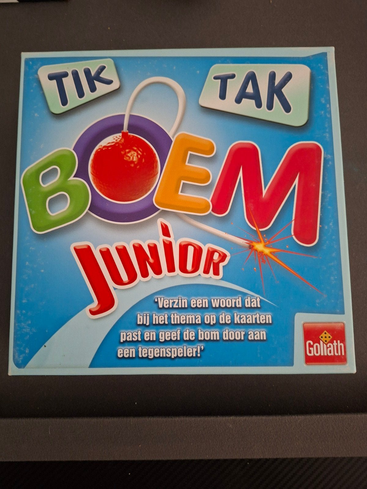 Tik Tak Boem Junior - Leuk woordspel voor kinderen, Vijf spelers of meer, Ophalen of Verzenden, Gebruikt, Goliath