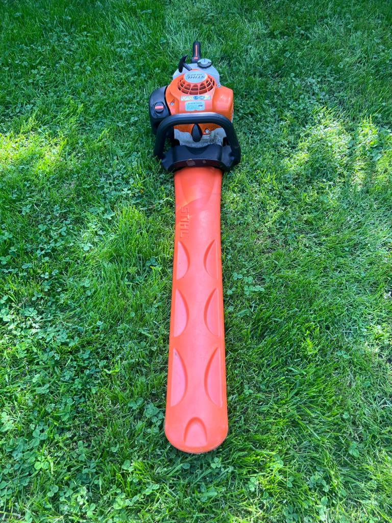 Stihl HS82R heggenschaar, Tuin en Terras, Heggenscharen, Ophalen, Zo goed als nieuw, Benzine
