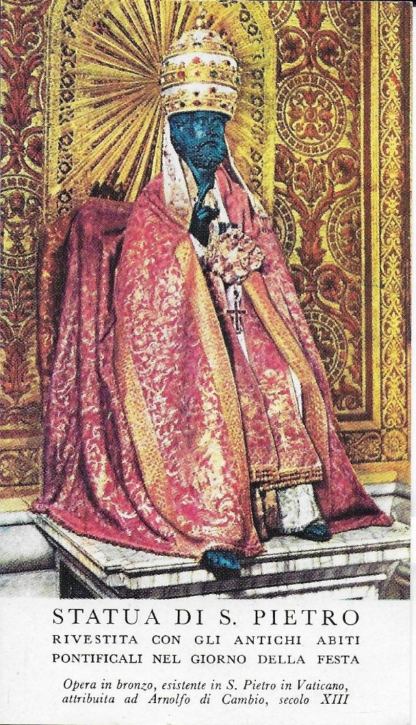 'Bpr44 prentje sint pieter, Ophalen of Verzenden, Gebruikt, Kaart of Prent