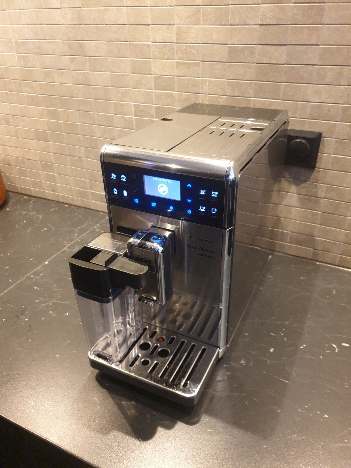 saeco granbaristo avanti, Ophalen of Verzenden, Gebruikt, Koffiemachine