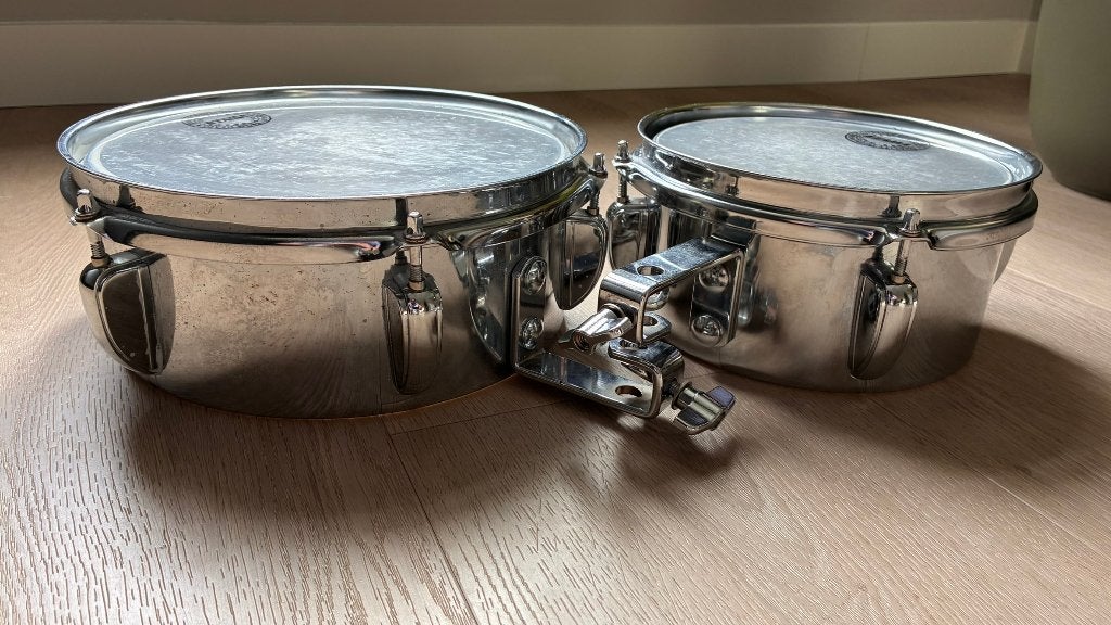 Timbales Tama, Muziek en Instrumenten, Percussie, Ophalen, Zo goed als nieuw, Melodische percussie