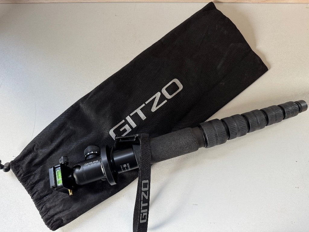 GITZO Mono statief, Eenpoot, Ophalen of Verzenden, Zo goed als nieuw, 150 tot 175 cm