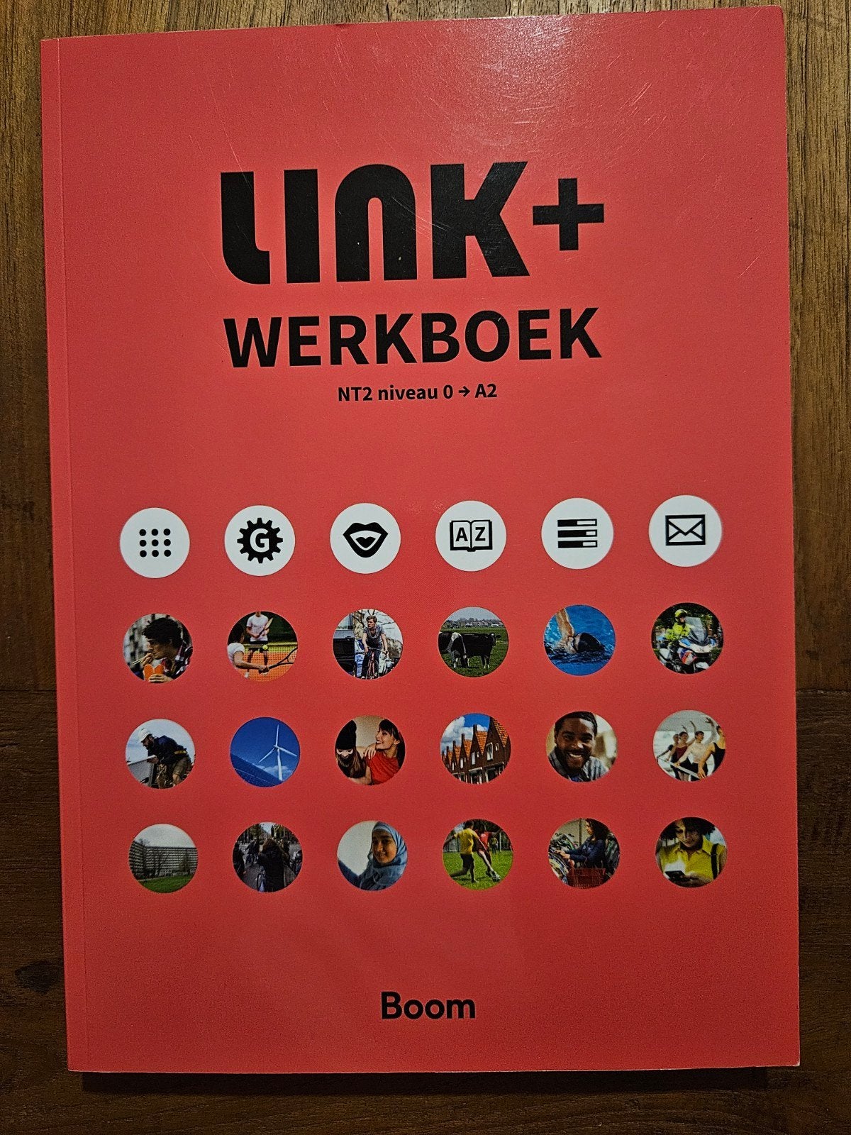 LINK+ Werkboek NT2 niveau 0  A2, Boeken, Ophalen, Zo goed als nieuw, Titia Boers, Anne Hammers, Nadine Linger, Carola van der Voort