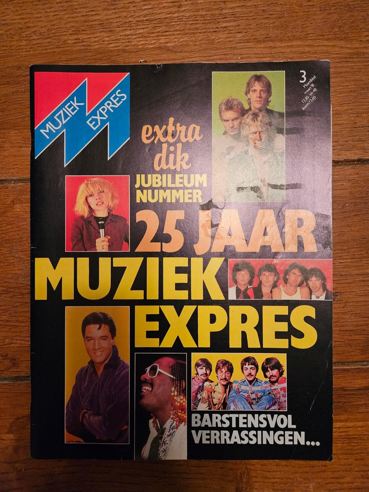 Muziek Expres Jubileum Nummer - 25 Jaar Muziek Expres, Ophalen, Gelezen, Muziek, Film of Tv