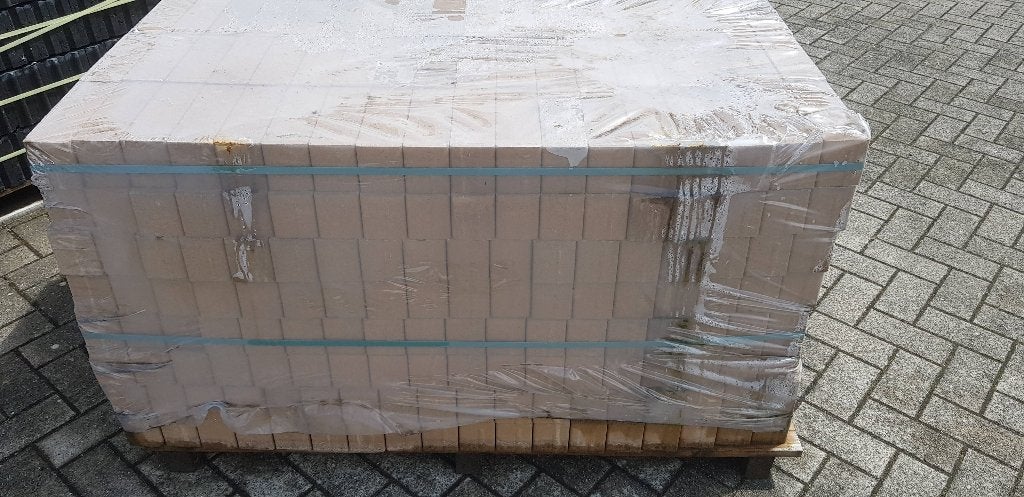 Dikformaat waaltjes kleur grijs en oker te koop, Ophalen, Overige typen, Nieuw, 5 tot 10 m²