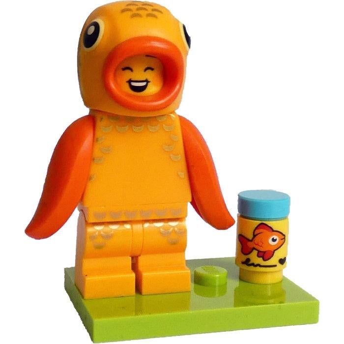 LEGO 71051 minifigures serie 28 - Goudvis kostuum, Info@lego.com, LEGO Benelux, Nieuw, Ophalen of Verzenden