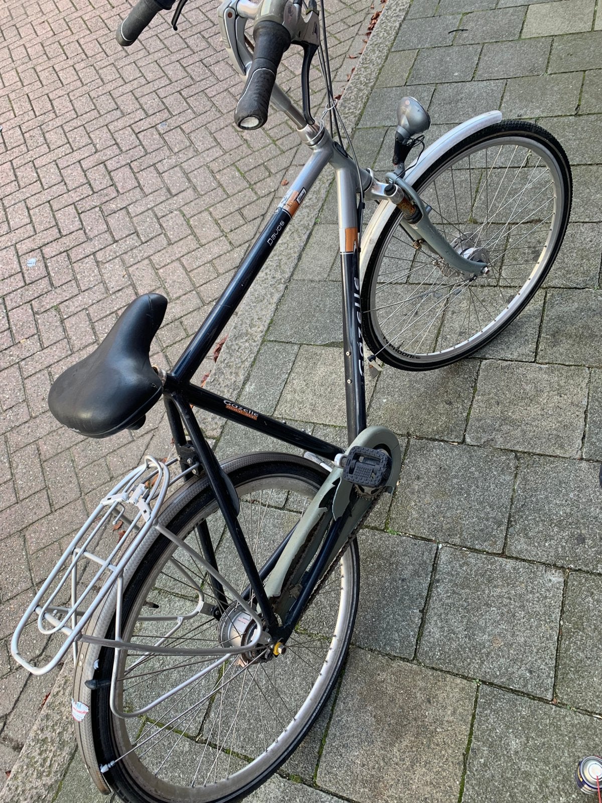 Gazelle Herenfiets, Ophalen, Versnellingen, Zo goed als nieuw, 57 tot 61 cm
