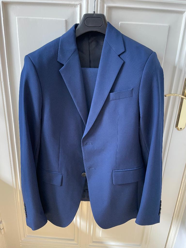 Pak cq kostuum maat 46, Kleding | Heren, Blauw, Ophalen of Verzenden, Zo goed als nieuw, Zara Man