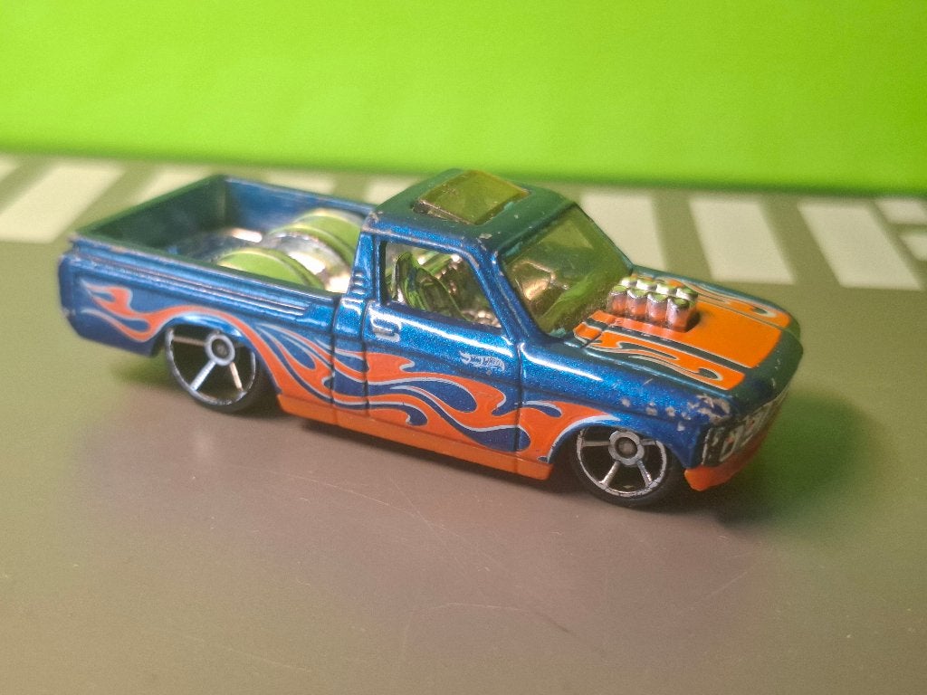 Hotwheels - Custom 1972 Chevrolet LUV [blauw] 1/60, Ophalen of Verzenden, Gebruikt, Auto