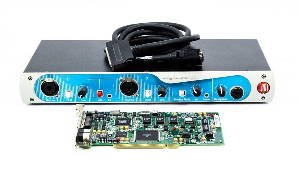 ProTools Digi 001+PCI card+ scsi card,PowerMac4 werkend, Ophalen, Gebruikt, Multi-effect