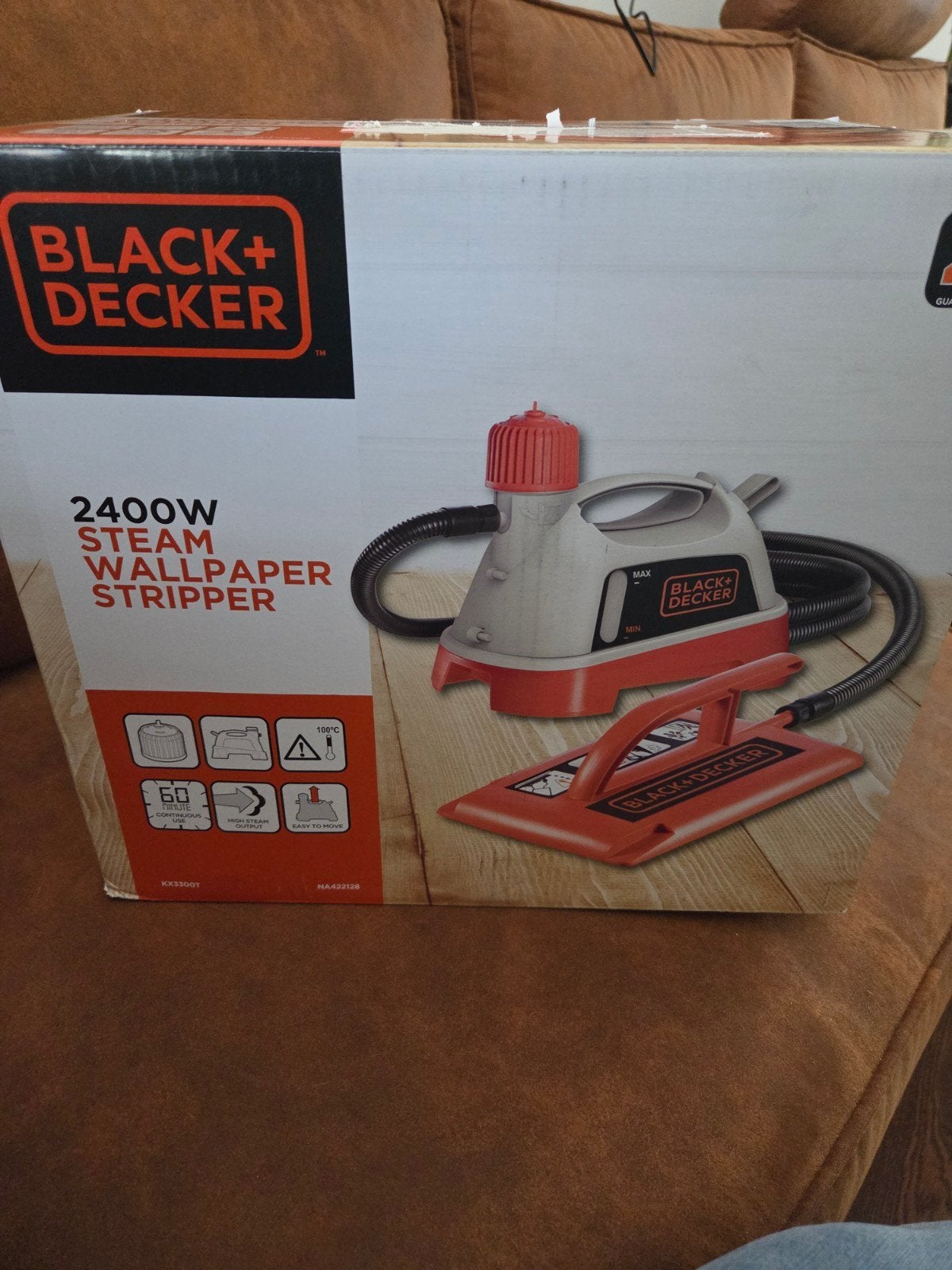 Black+Decker KX3300 Stoom behangafstomer 2400W, Ophalen of Verzenden, Nieuw, Overige typen