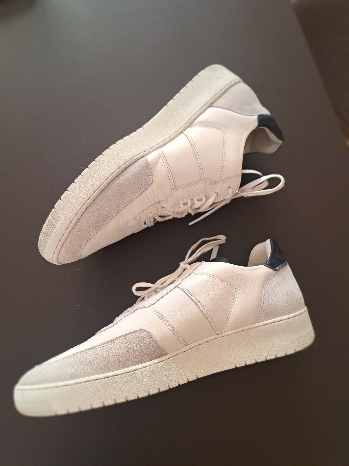 Nubikk leren sneakers maat 43 met goed voetbed, Nubikk, Wit, Ophalen of Verzenden, Sneakers of Gympen