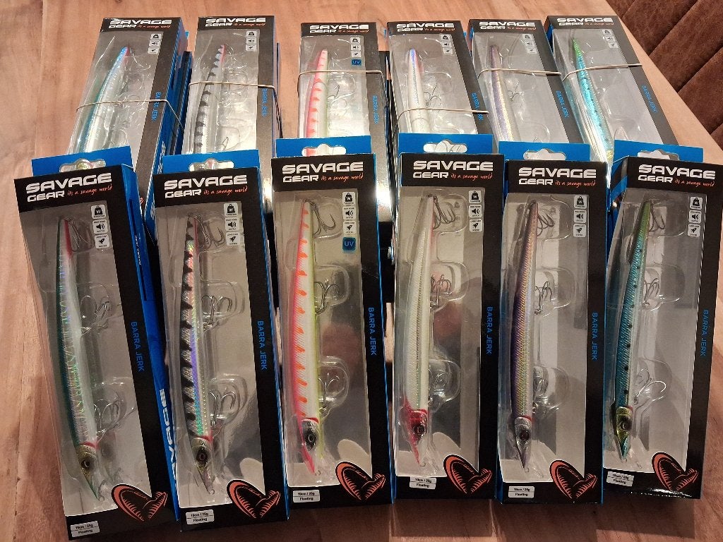 Savage Gear Barra Jerk 19cm/25g Floating.....in 6 kleuren!, Watersport en Boten, Tinstraat, Savage Gear, Overige typen, Nieuw