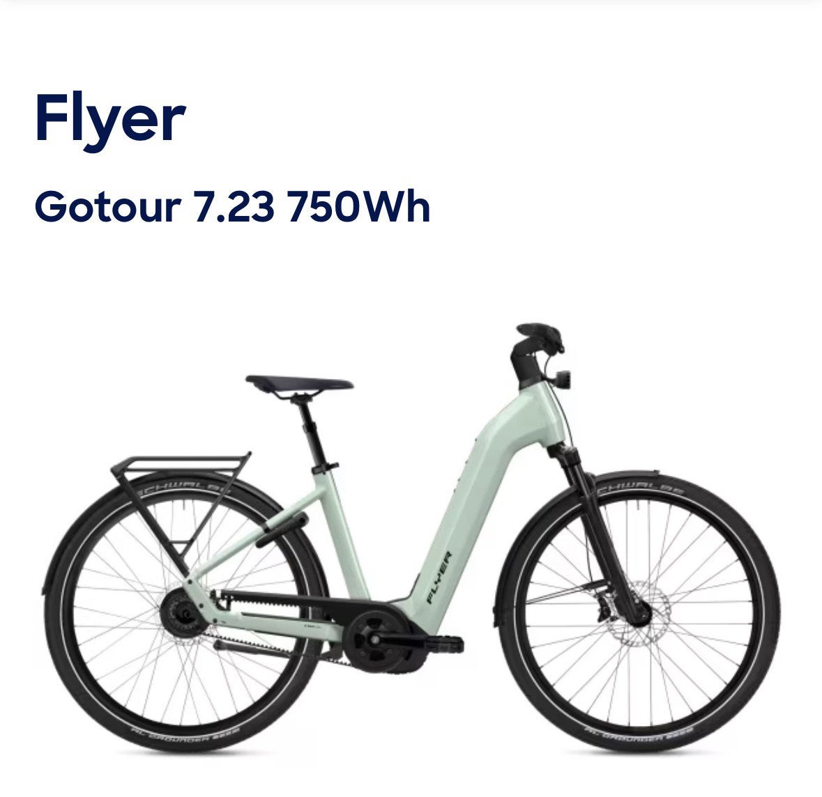 Flyer gotour 7.23- mei 2026 -nog garantie, 51 tot 55 cm, Ophalen, Zo goed als nieuw, Overige merken