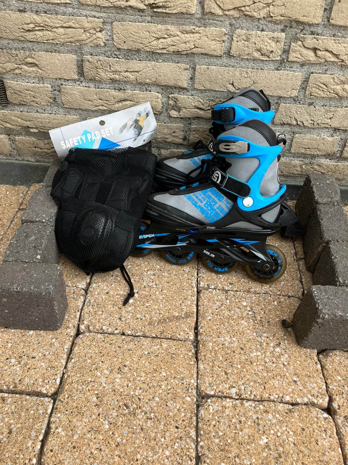 Skeelers mt 35 t/m 38 (instelbaar) Spex., Sport en Fitness, Skeelers, Ophalen, Zo goed als nieuw