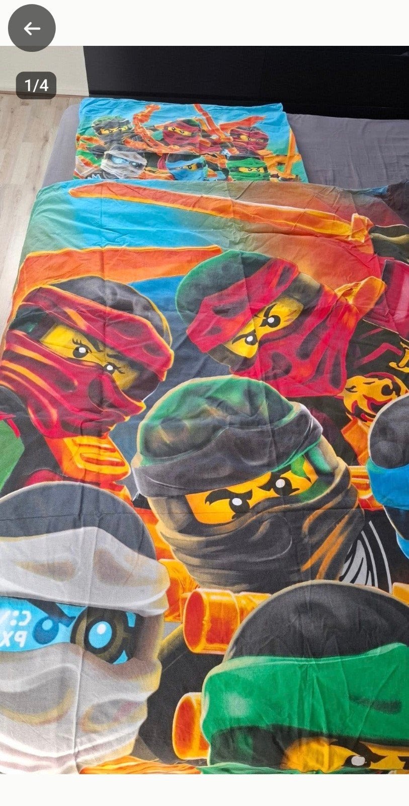 Ninjago dekbedovertrek, Ophalen of Verzenden, Zo goed als nieuw