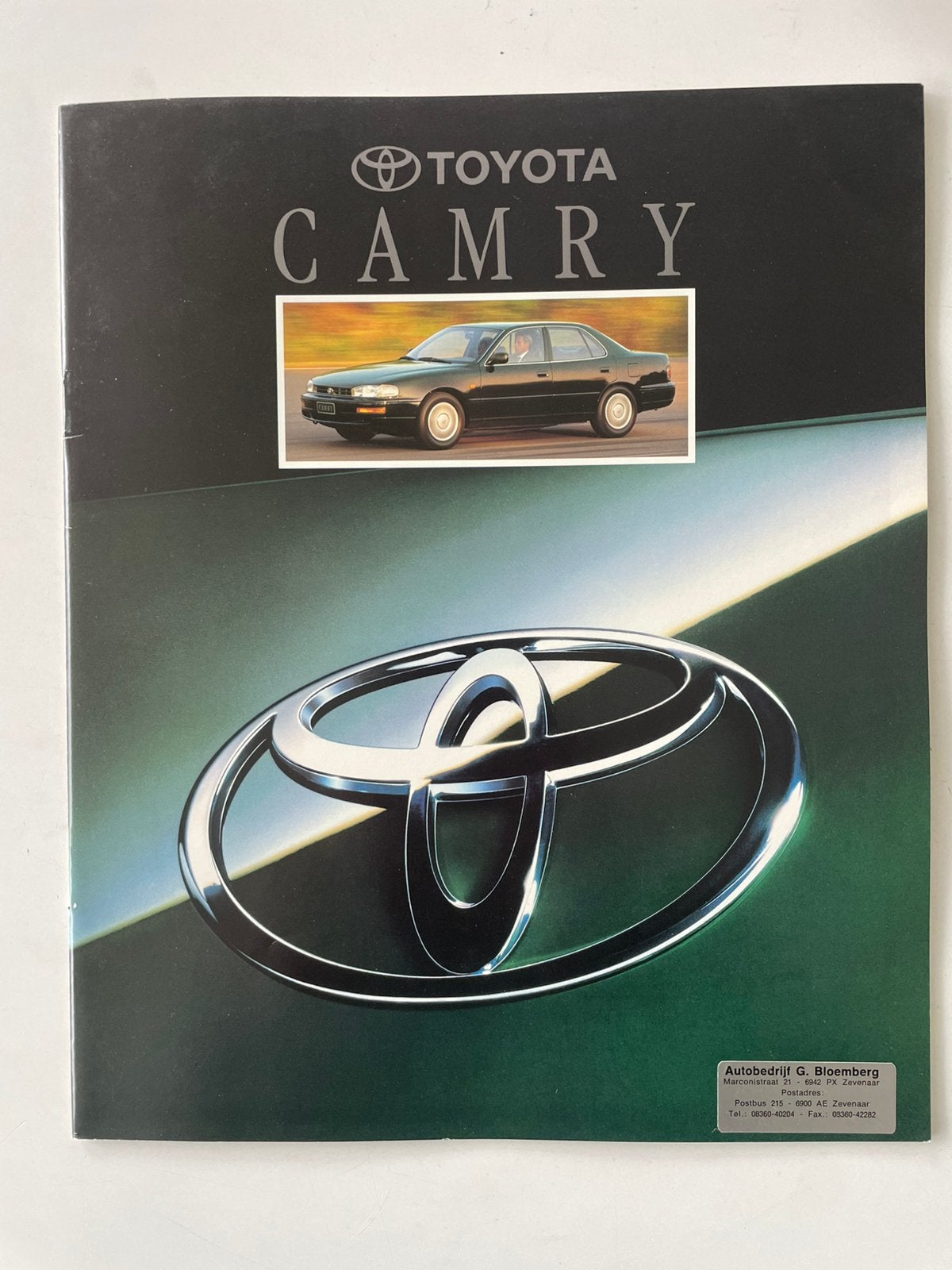 Toyota Camry Brochure - 0891, Ophalen of Verzenden, Zo goed als nieuw, Toyota