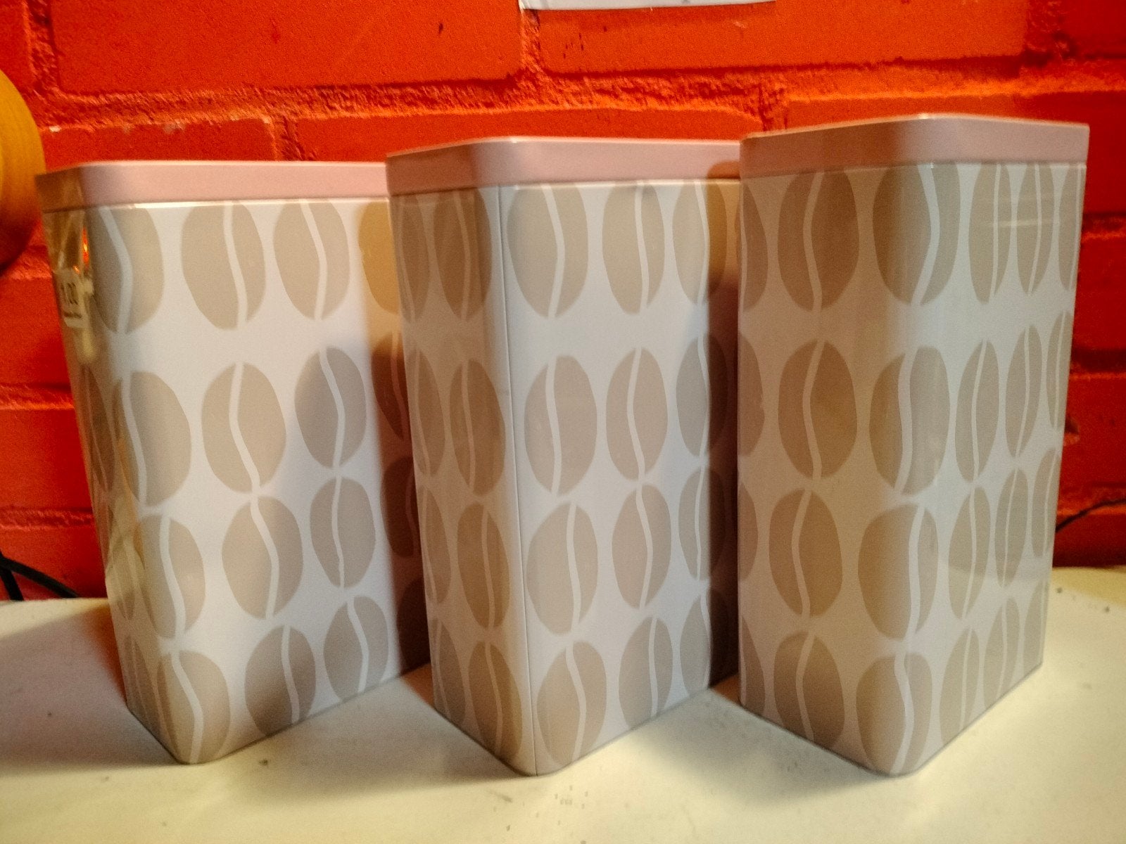 Set van 3 koffie voorraadblikken Douwe Egberts, Verzamelen, Blikken, Ophalen of Verzenden, Gebruikt