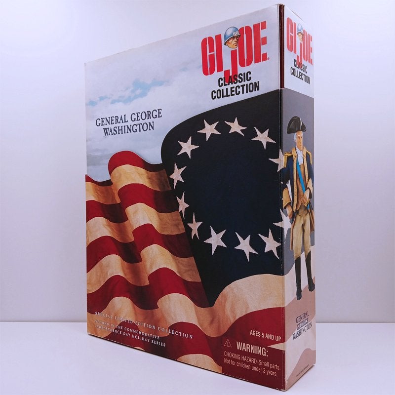GI Joe General George Washington Kenner 1998, Verzamelen, Poppen, Ophalen of Verzenden, Zo goed als nieuw, Pop