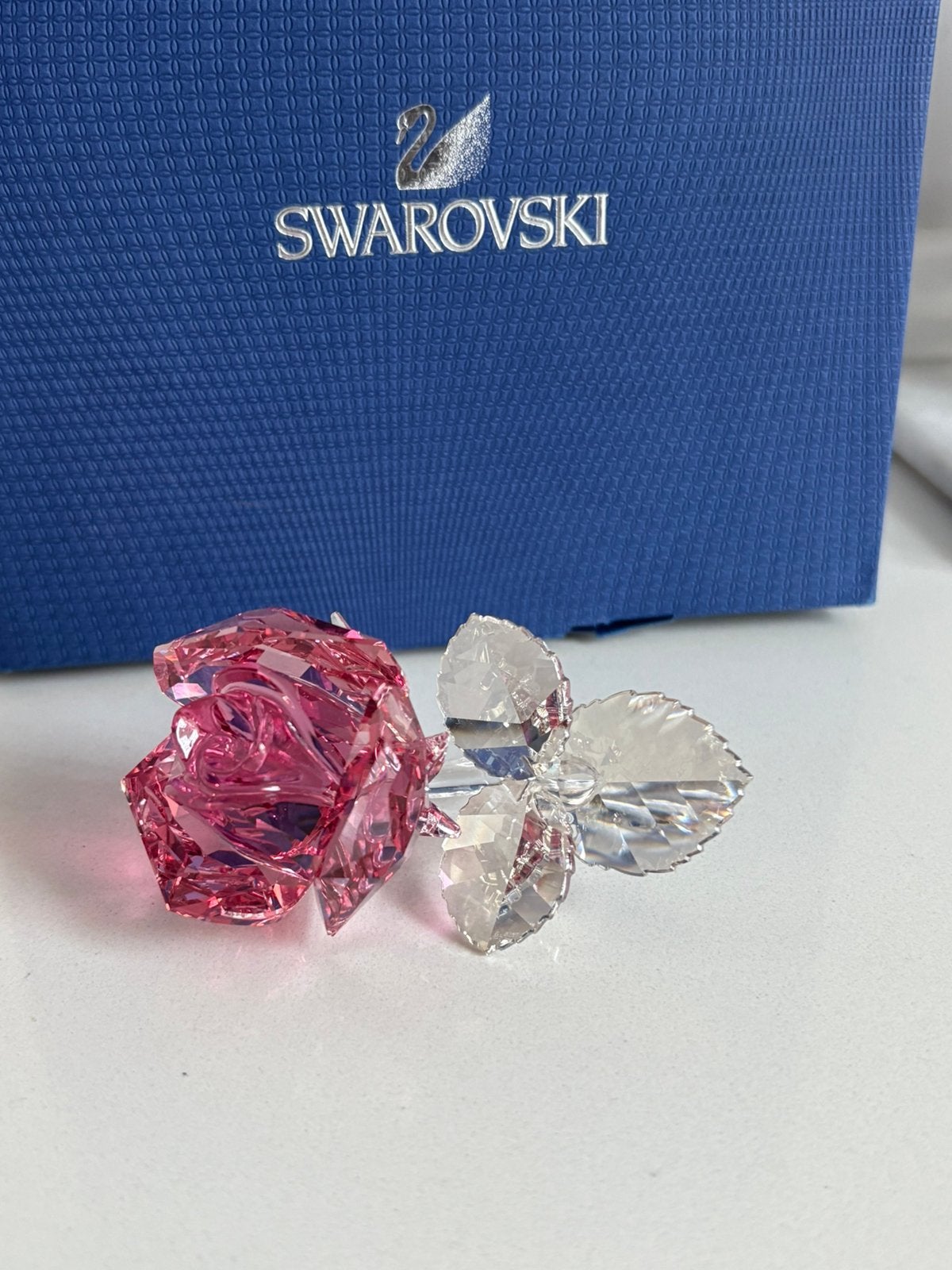 Swarovski roos, Verzamelen, Ophalen of Verzenden, Zo goed als nieuw, Figuurtje