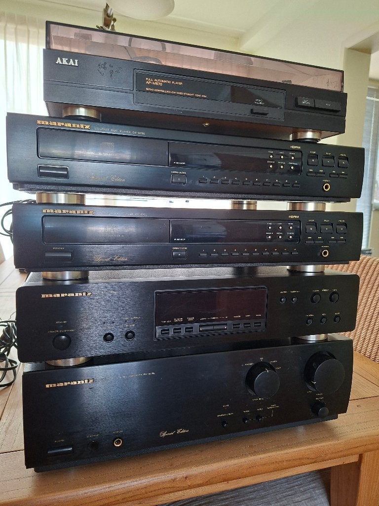 Klassieke Marantz-set, Ophalen, Gebruikt, 60 tot 120 watt, Marantz