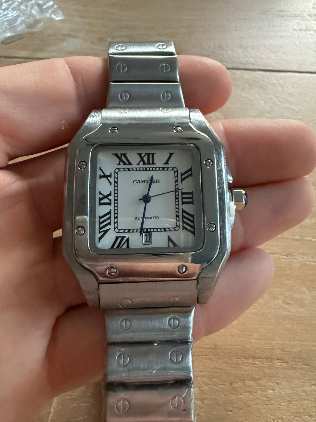 Cartier Santos 40MM | Automatisch | Nieuw, Staal, Staal, Polshorloge, Nieuw