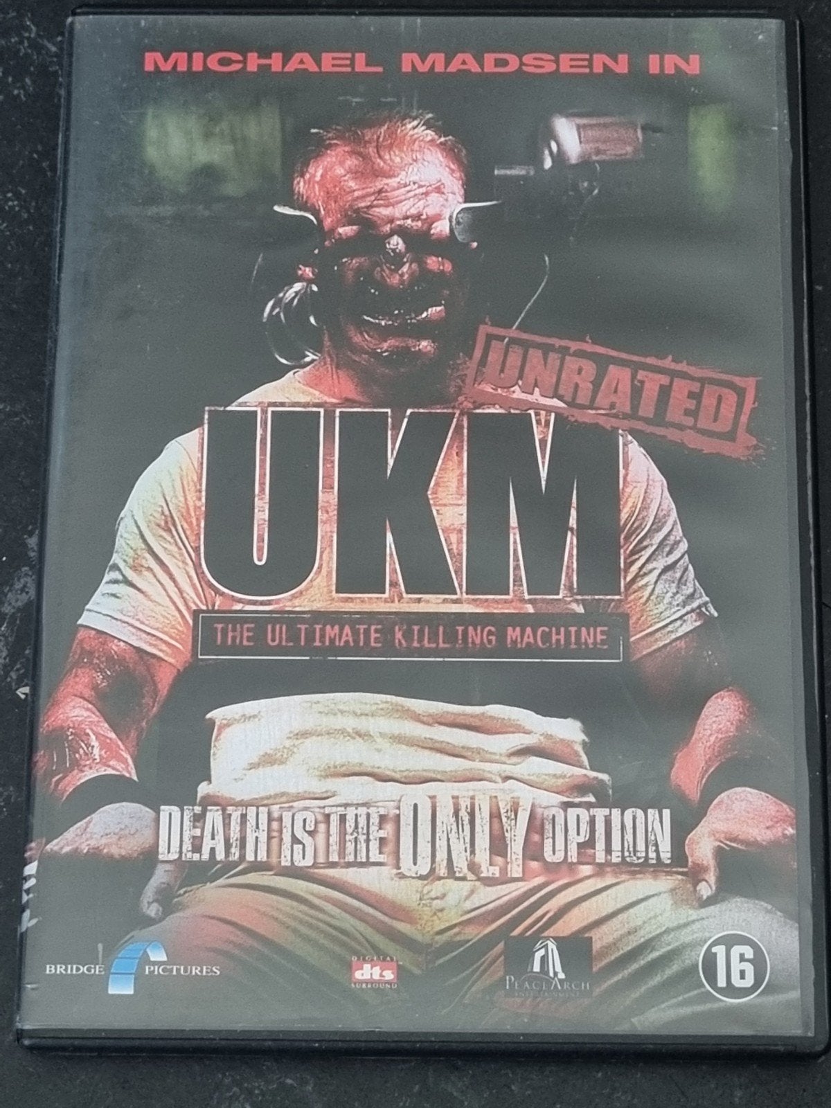 UKM: The Ultimate Killing Machine (DVD) - Michael Madsen, Vanaf 16 jaar, Nederlands, Ophalen of Verzenden, Inclusief doosje