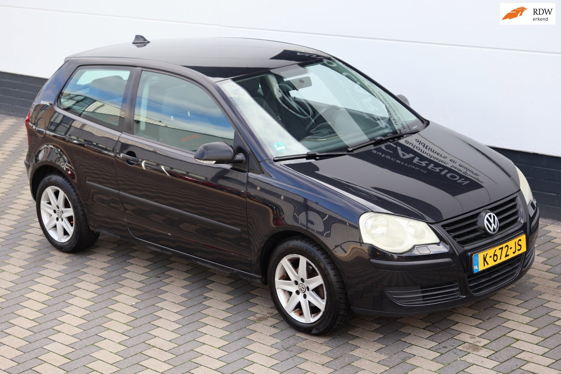Volkswagen Polo 1.4-16V Carplay Airco Cruise DB-riem vv !, Auto's, Voorwielaandrijving, Stof, Zwart, 4 cilinders