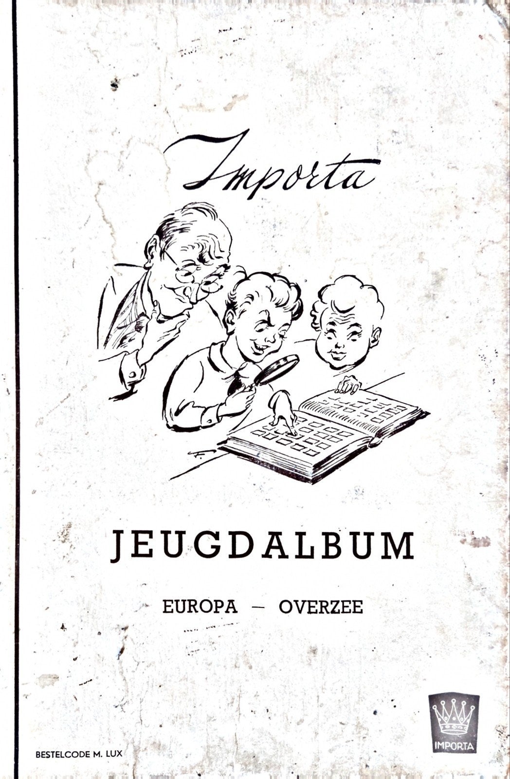 Importa Jeugdalbum, Ophalen, Gestempeld