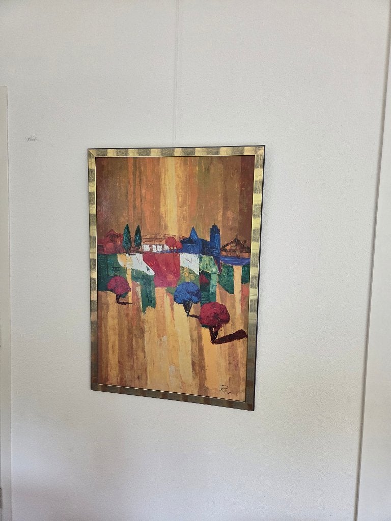 Schilderij, Antiek en Kunst, Kunst | Schilderijen | Klassiek, Ophalen, Overige stijlen, Landschap, Overige technieken