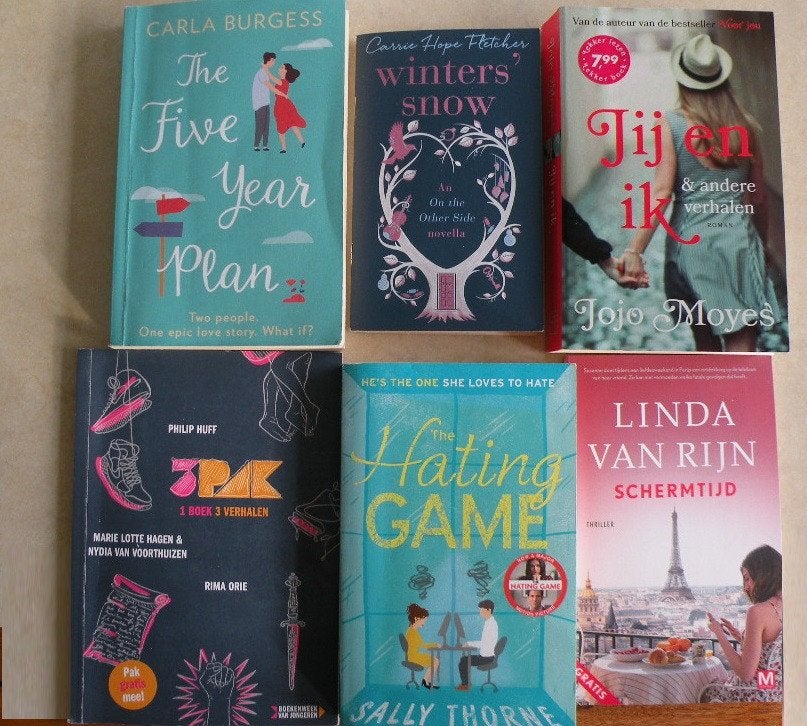 Romans, vakantieboeken, 6 stuks., Ophalen of Verzenden, Zo goed als nieuw