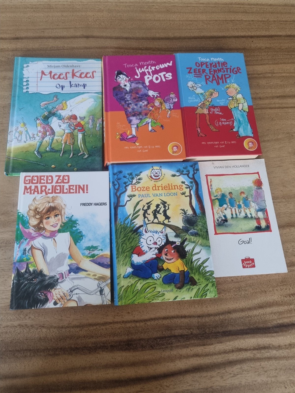 6 boeken, Ophalen of Verzenden