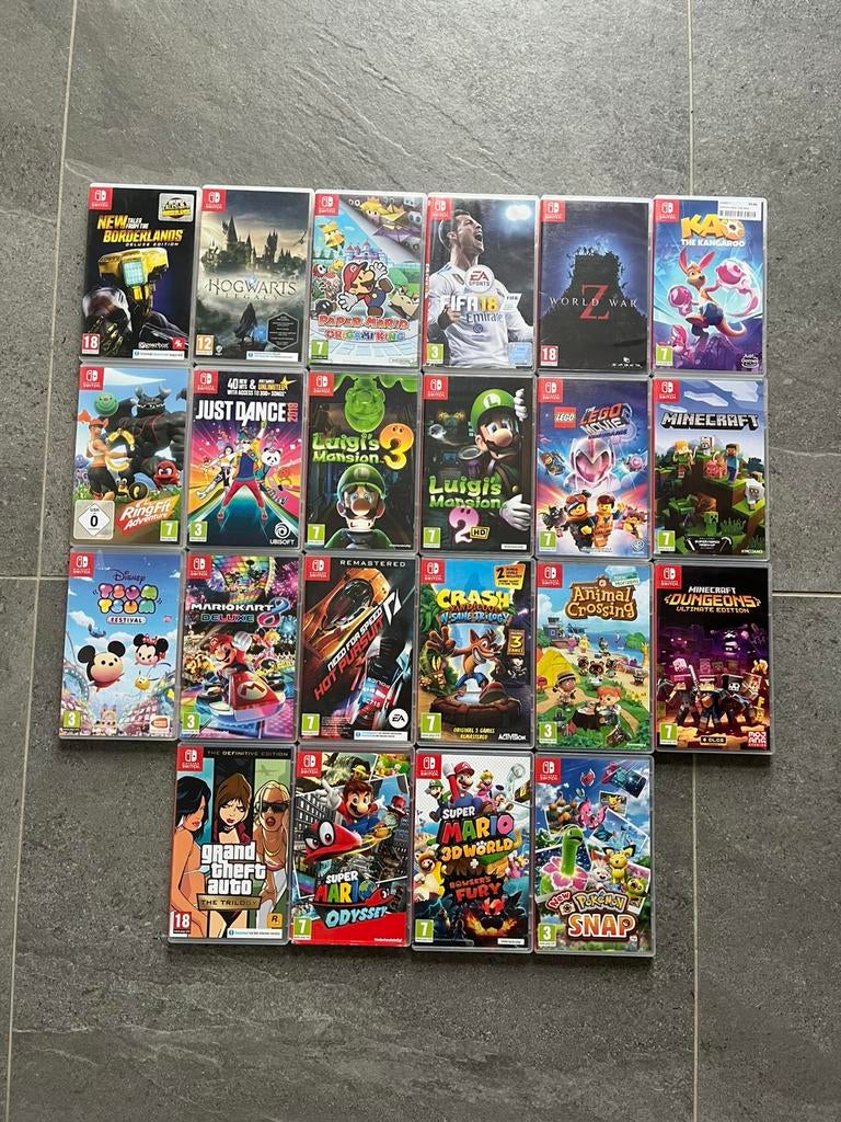 Nintendo Switch Spelletjes (Ophalen Zonhoven, Belgie), Ophalen of Verzenden, Zo goed als nieuw